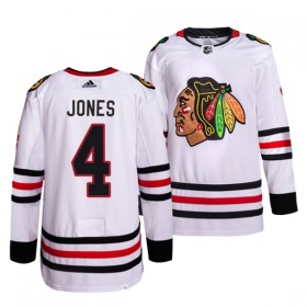 Chicago Blackhawks Hockeydrakt Seth Jones 4 Hvit Adidas Authentic - Herre
